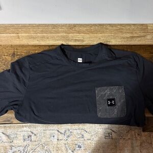 Under Armour Men's Charcoal Pocket Tee